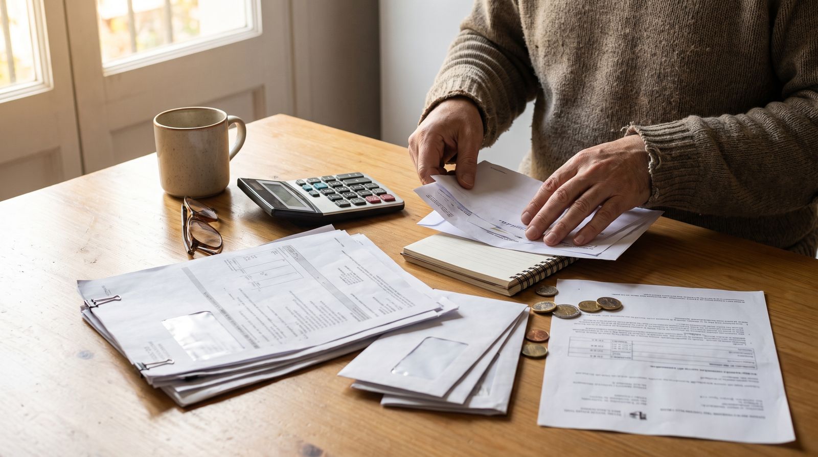 Tabla comparativa de escenarios de deducción