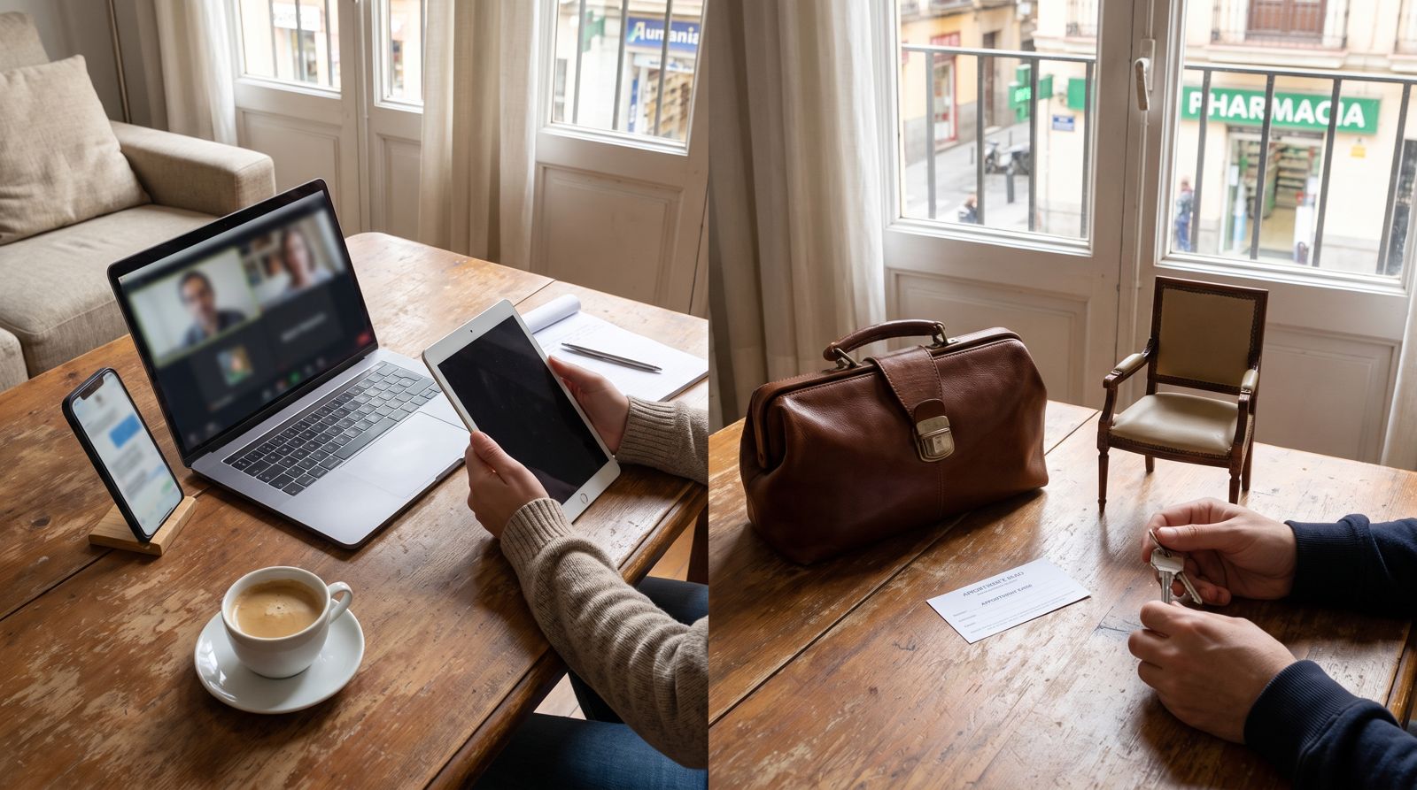Online vs presencial: tabla comparativa